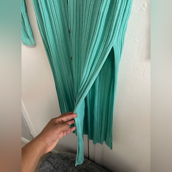 Free People Turquoise Cardigan - Picture 5 of 11